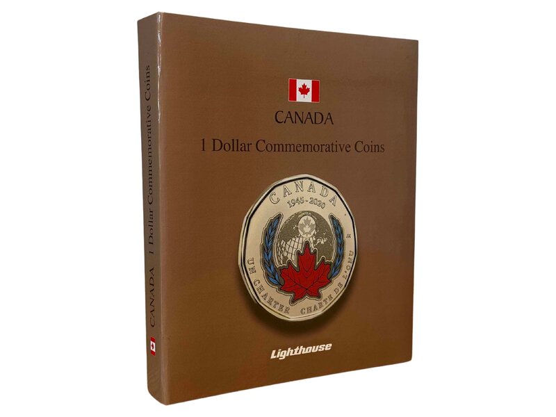 Lighthouse Canadian Coin Folder Kaskade 1$ Commemorative Coins