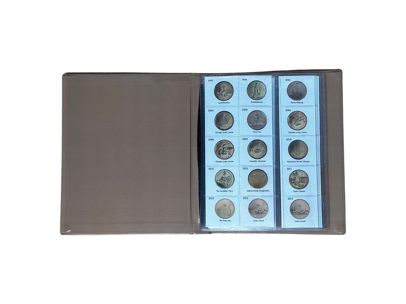 Lighthouse Canadian Coin Folder Kaskade 1$ Commemorative Coins
