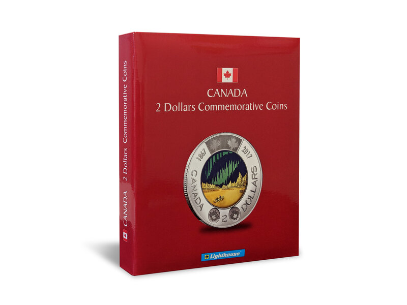 Lighthouse Canadian Coin Folder Kaskade 2$ Commemorative Coins