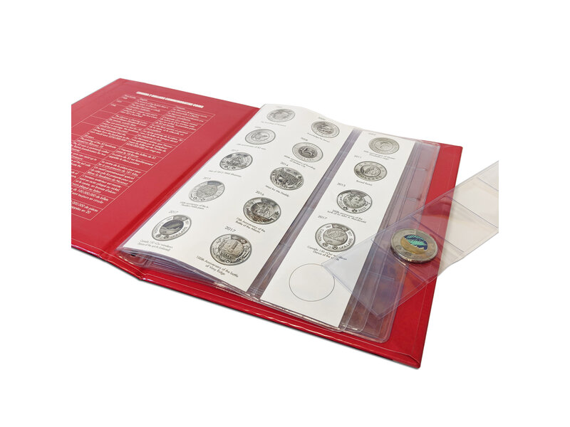 Lighthouse Canadian Coin Folder Kaskade 2$ Commemorative Coins
