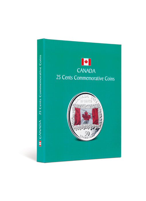 Canadian Coin Folder Kaskade 25 Cent Commemorative Coins