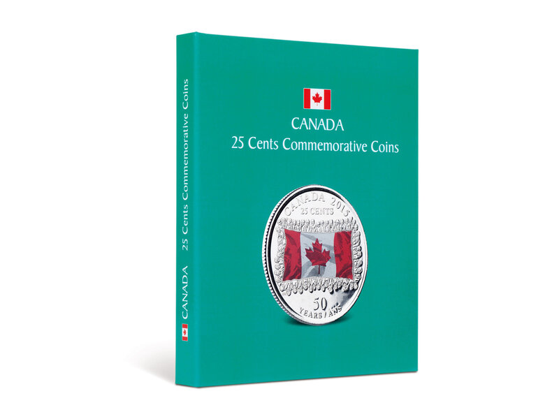 Lighthouse Canadian Coin Folder Kaskade 25 Cent Commemorative Coins