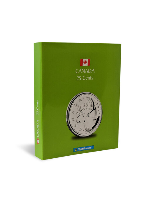 Canadian Coin Folder Kaskade 25 Cent