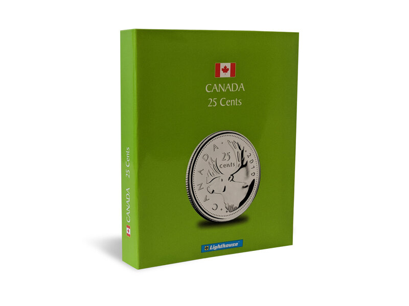 Lighthouse Canadian Coin Folder Kaskade 25 Cent