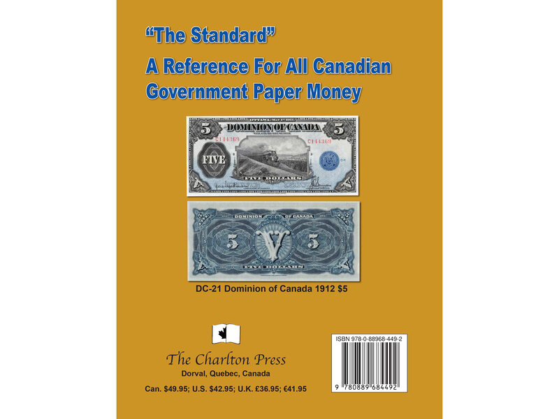 Lighthouse A Charlton Standard Catalogue Canadian Government Paper Money 36Th Ed. 2025 (EN)