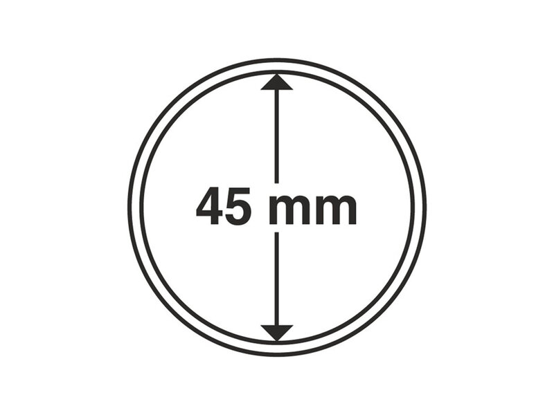 Lighthouse Coin Capsules Inner Diameter 45 MM