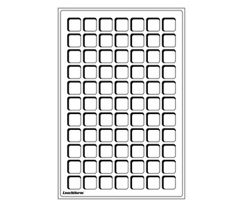 Coin Trays L For 77 Coins Up To 22 MM Ø Blue