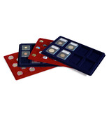 Lighthouse Coin Trays L With 8 Spaces For Us Coin Capsules Blue