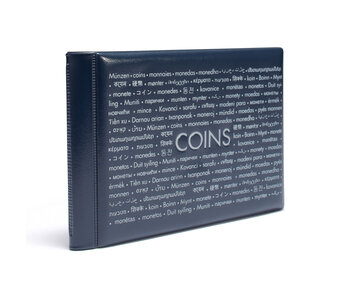 Coin Wallet Route With 8 Coin Sheets Each For 6 Coins Blue