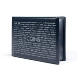 Lighthouse Coin Wallet Route With 8 Coin Sheets Each For 6 Coins Blue