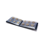 Lighthouse Coin Wallet Route With 8 Coin Sheets Each For 6 Coins Blue
