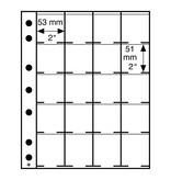 Grande Sheets For 20 Coin Holders