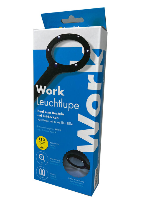 Illuminated Magnifier Work