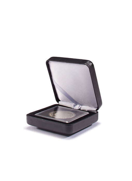 Single Coin Box Nobile For 1 Quadrum 50X50 MM Black