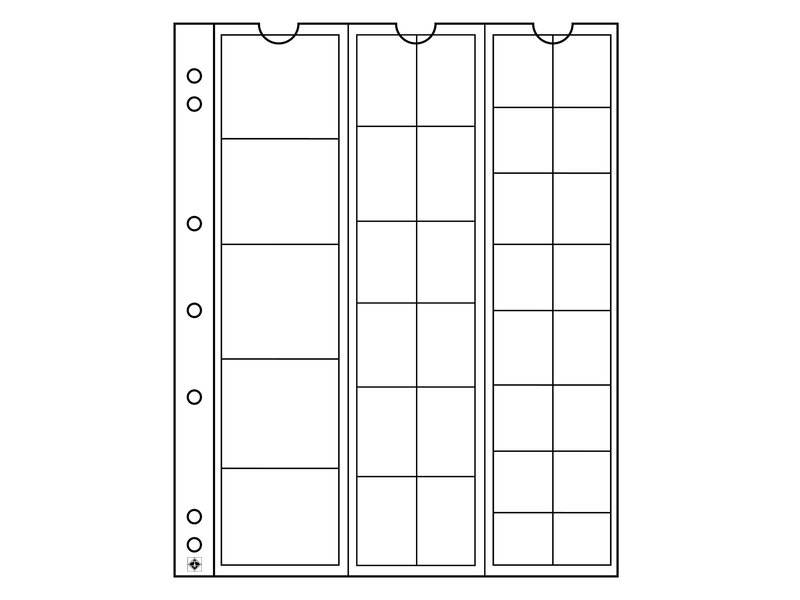 Lighthouse Numis Coin Sheets Mix (Nh33)