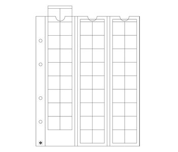 Optima Coin Sheets 20 (M54)