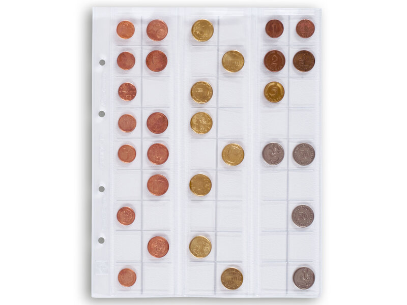 Lighthouse Optima Coin Sheets 20 (M54)