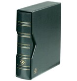 Lighthouse Ringbinder Optima In Classic Design Incl. Slipcase Green