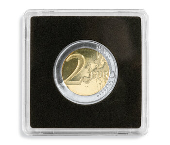 Square Coin Capsules Quadrum Inner Diameter 25 MM
