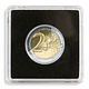 Square Coin Capsules Quadrum Inner Diameter 39 MM