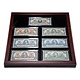 Showcase For 7 Banknotes Including Capsules