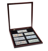 Lighthouse Showcase For 7 Banknotes Including Capsules