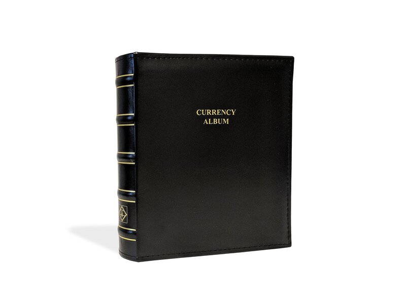 Lighthouse Small Currency Album In Classic Design For Graded Banknotes