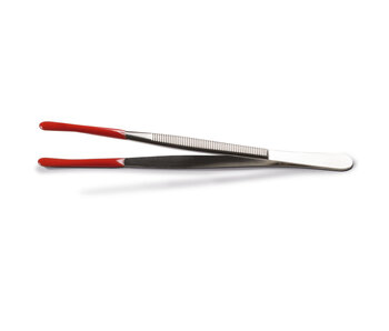Plastic-Coated Tongs For Coins 12Cm