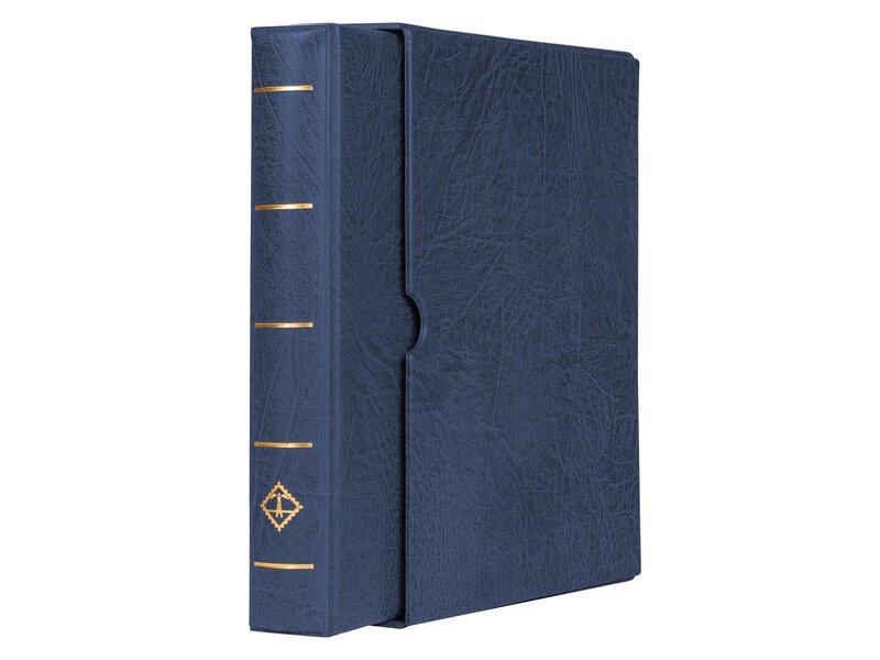 Lighthouse Vario F 3-Ringbinder-Set Blue With Slipcase