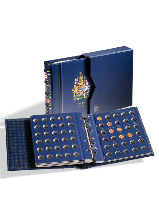 Vista Canada Album 1 Cent Incl. Slipcase 7 Blank Pages