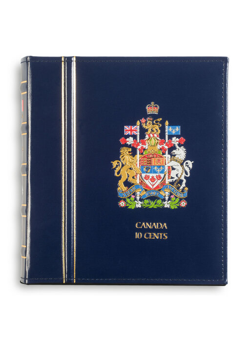 Vista Canada Album 10 Cents Incl. Slipcase 5 Blank Pages
