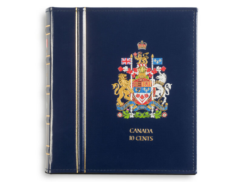 Lighthouse Vista Canada Album 10 Cents Incl. Slipcase 5 Blank Pages