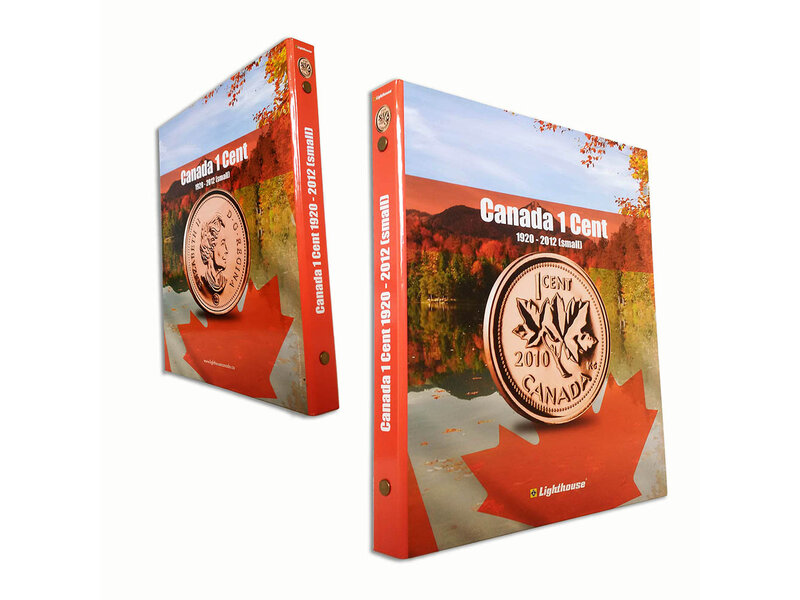 Lighthouse Vista Book Canada 1 Cent Vol. 2 1920 - 2012
