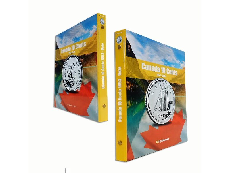 Lighthouse Vista Book Canada 10 Cent Vol. 2 1953 - 2016