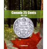 Lighthouse Vista Book Canada 25 Cent Vol. 1 1858 - 1952