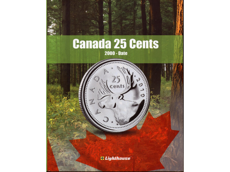 Lighthouse Vista Book Canada 25 Cent Vol. 3 2000 - 2016