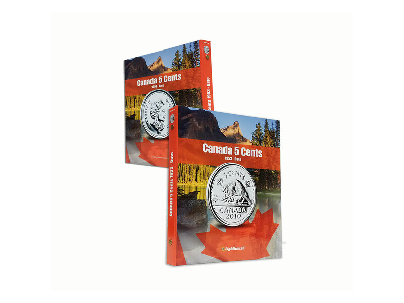 Lighthouse Vista Book Canada 5 Cent Vol. 2 1953 - 2016