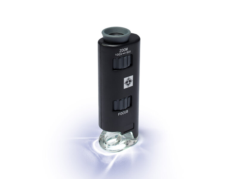 Lighthouse Zoom Microscope With Led 60X-100X Magnification