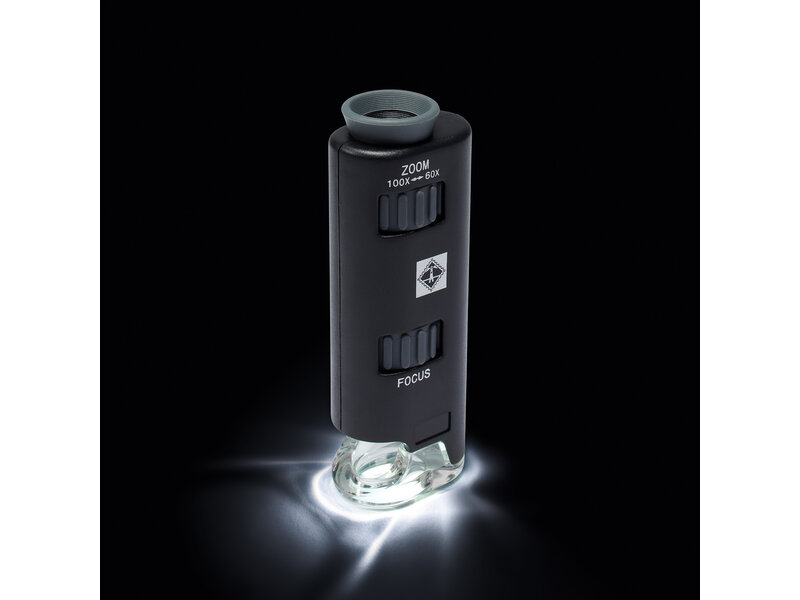 Lighthouse Zoom Microscope With Led 60X-100X Magnification