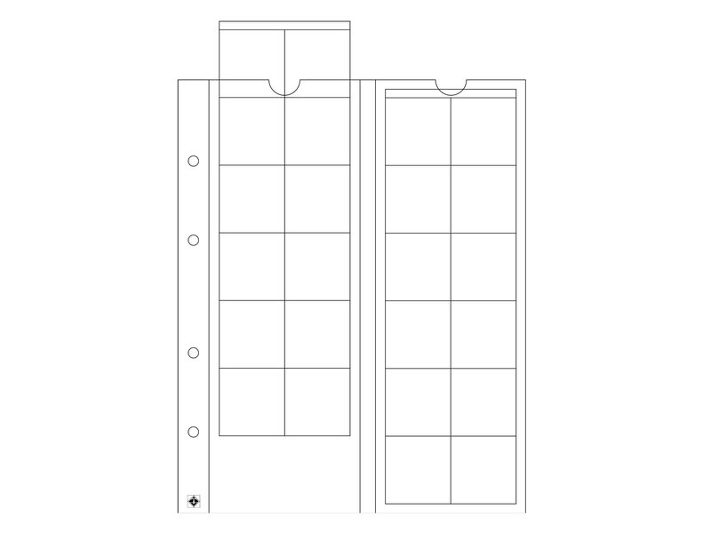 Lighthouse Optima Coin Sheets 34 (M24)