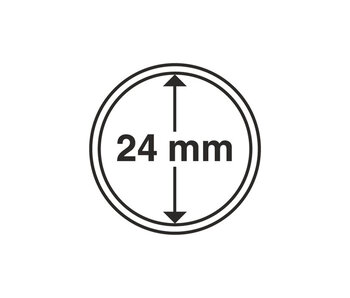 Coin Capsules Inner Diameter 24 MM