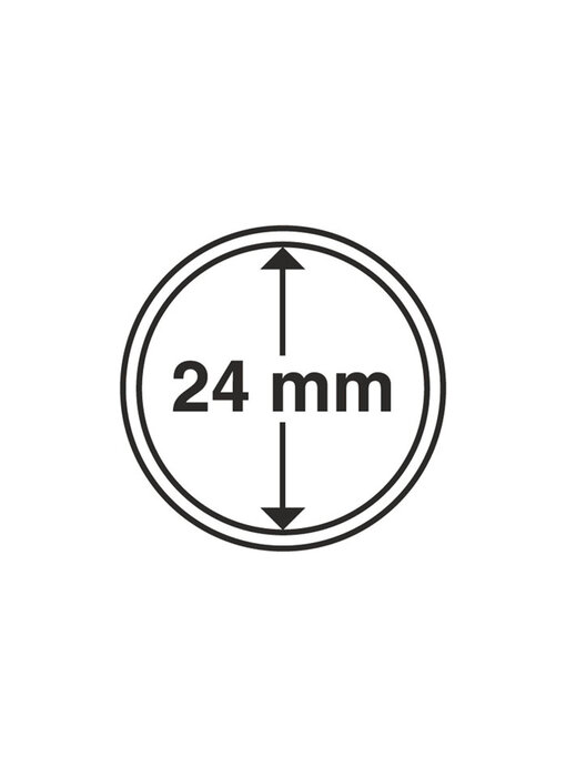 Coin Capsules Inner Diameter 24 MM
