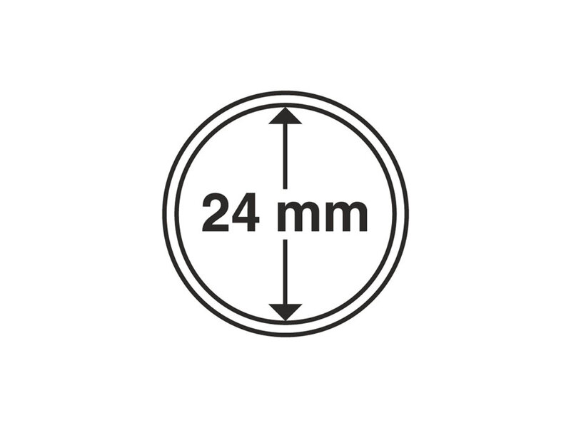 Lighthouse Coin Capsules Inner Diameter 24 MM
