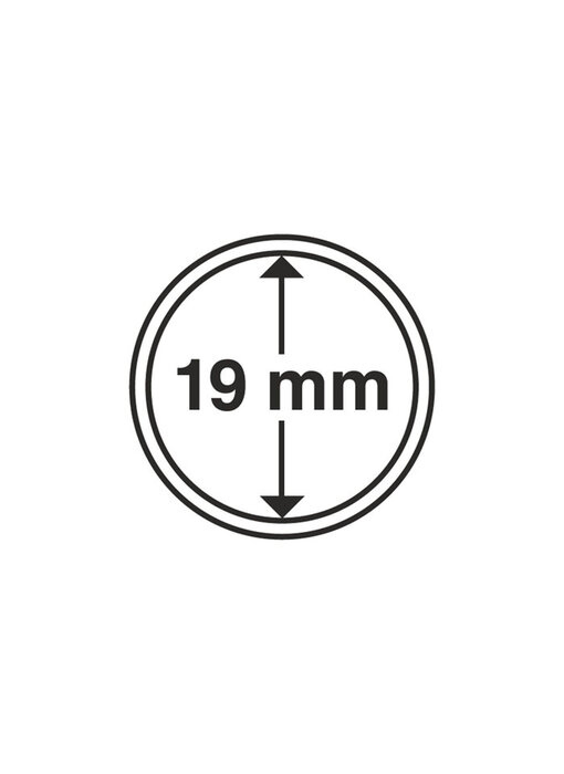Coin Capsules Inner Diameter 19 MM