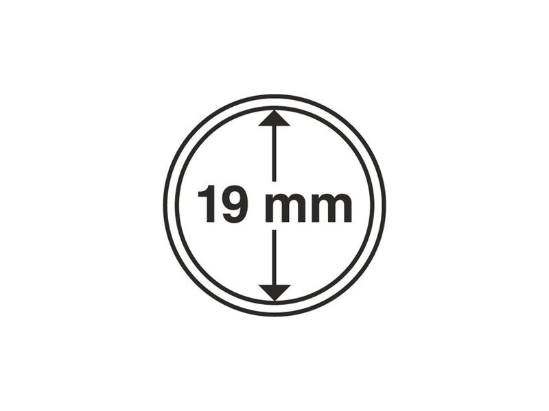 Lighthouse Coin Capsules Inner Diameter 19 MM