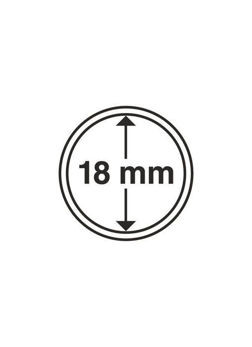 Coin Capsules Inner Diameter 18 MM