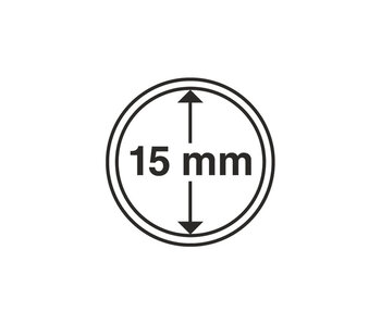 Coin Capsules Inner Diameter 15 MM