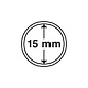 Coin Capsules Inner Diameter 15 MM