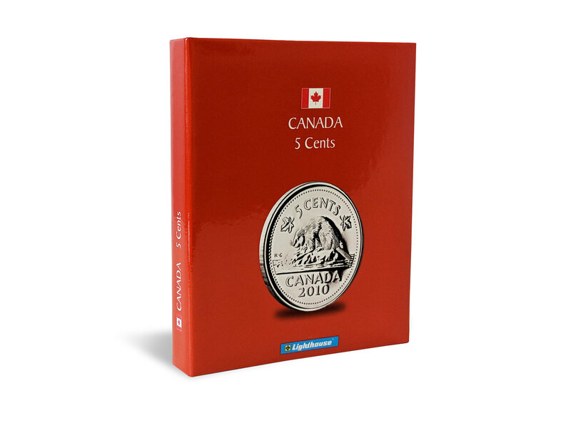 Lighthouse Canadian Coin Folder Kaskade 5 Cent