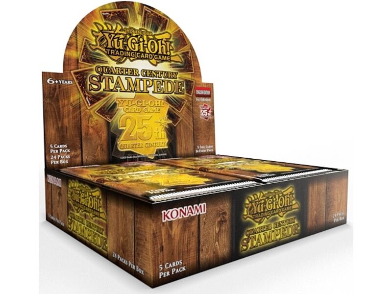 Konami Yu-Gi-Oh! Quarter Century Stampede Booster Box